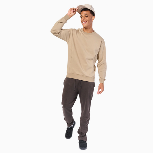 7115 CREW NECK WITH INVISIBLE ZIP