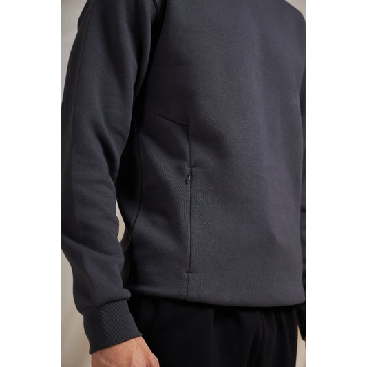 7115 CREW NECK WITH INVISIBLE ZIP