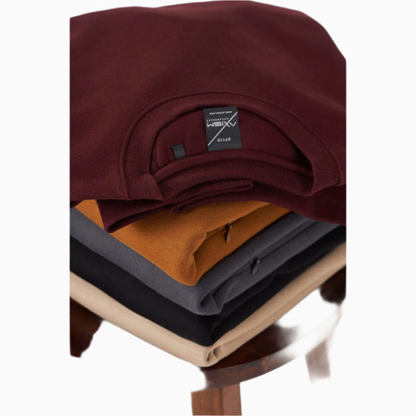 7115+ CREW NECK WITH INVISIBLE ZIP