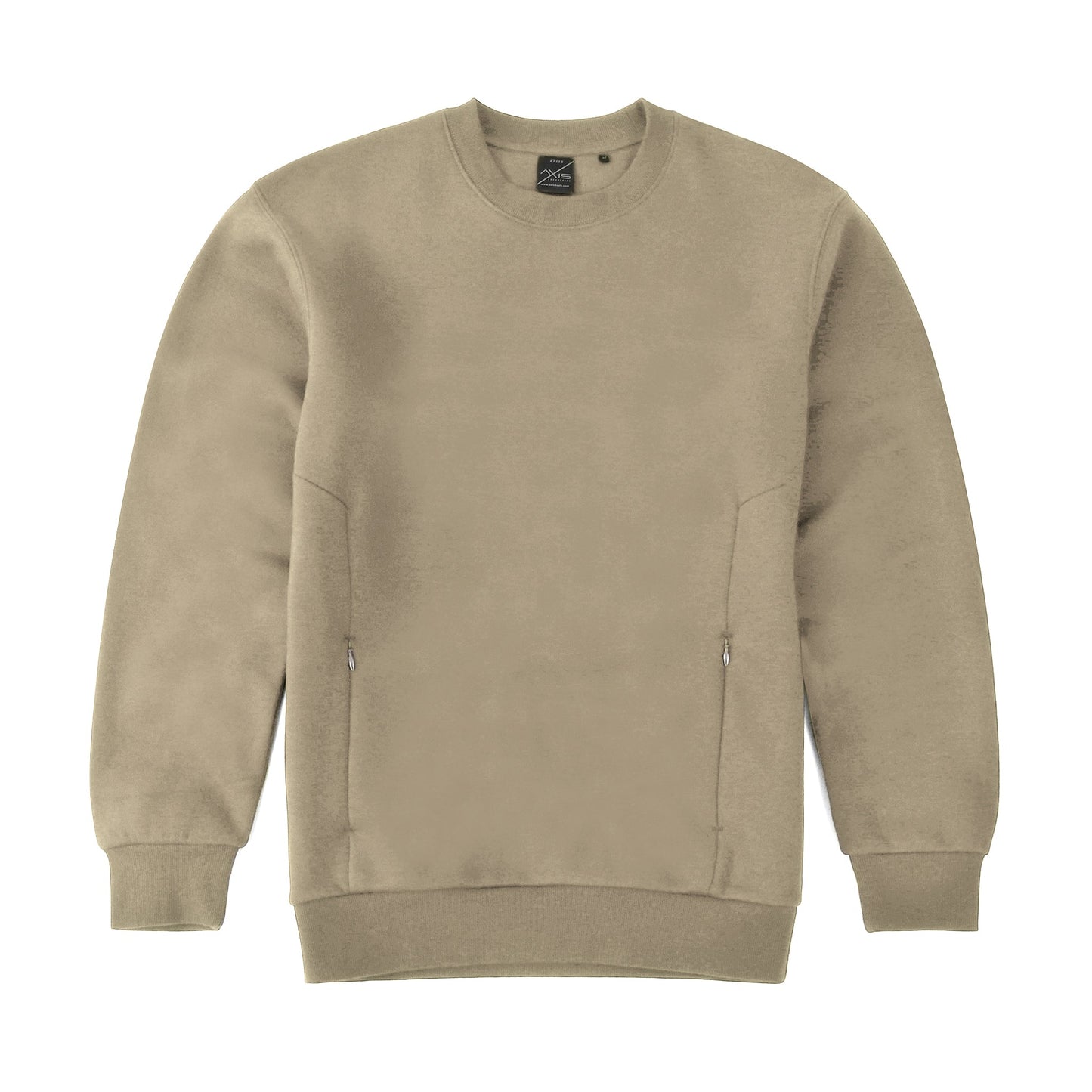 7115 CREW NECK WITH INVISIBLE ZIP
